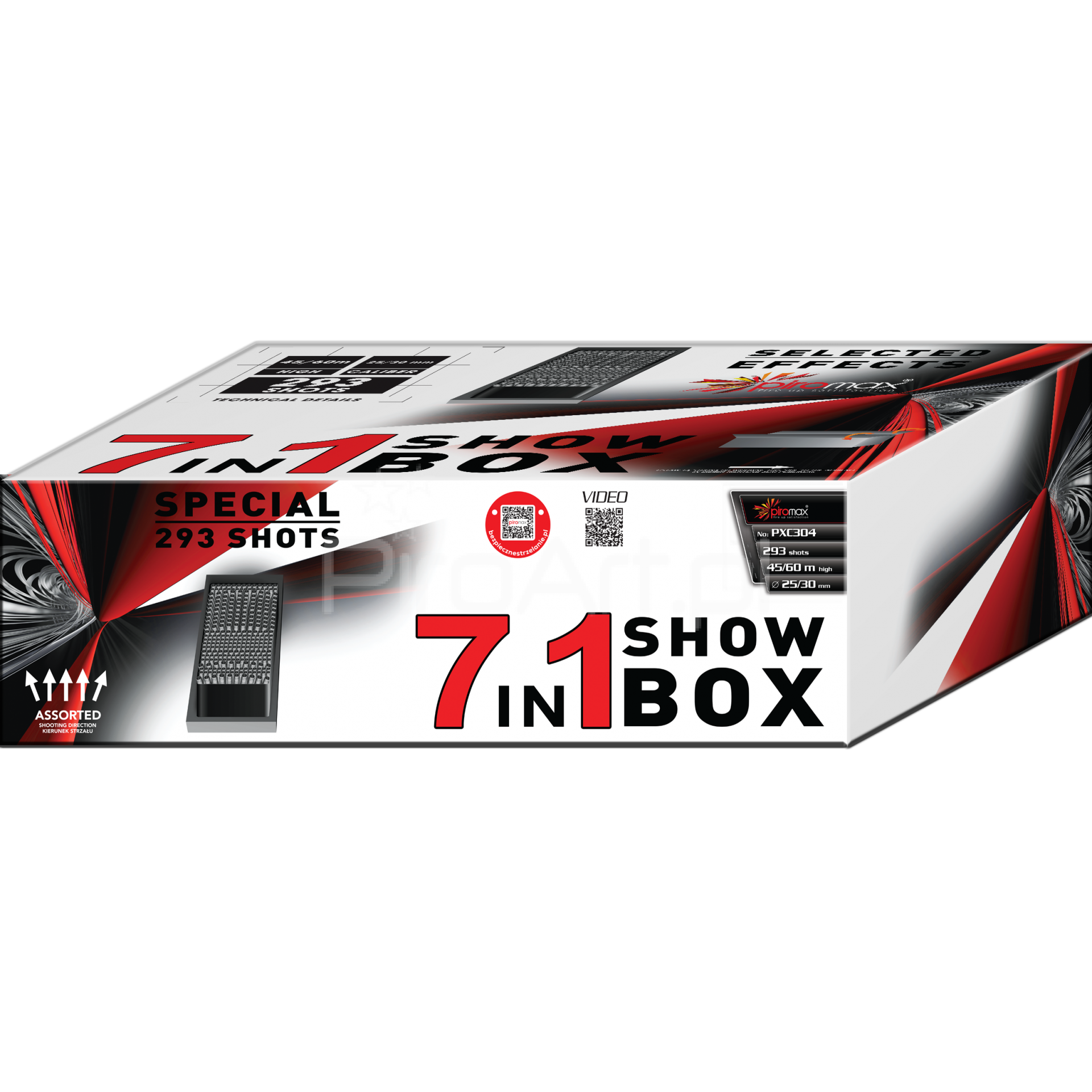 PXC304 SHOW BOX 7w1 - 293 strzały