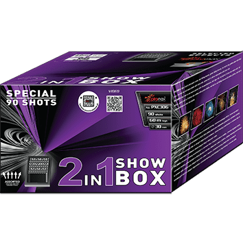 PXC306 2 in 1 Show box  90 SHOTS